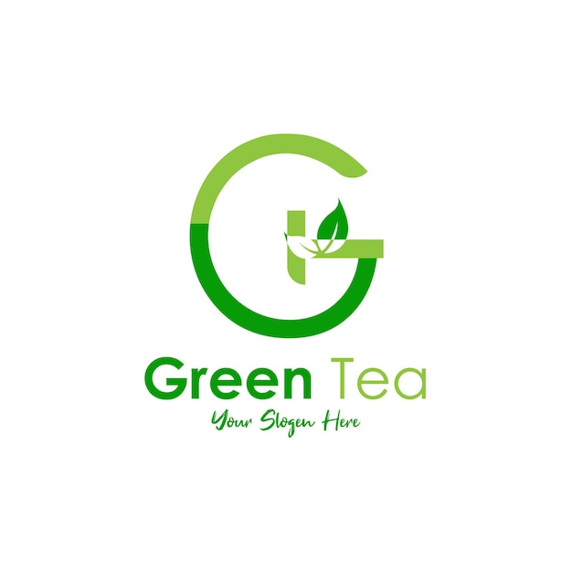 Nature herbal Green tea logo