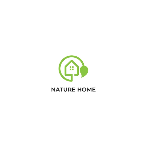 Nature Home Logo Design