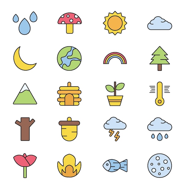 Nature Icon Set