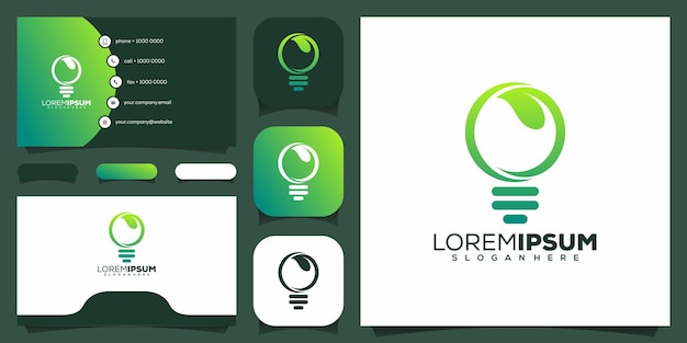 Nature idea logo design