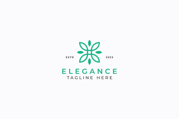 Nature Leaf Green Butterfly Logo Concept Sign Symbol Business Brand Identity