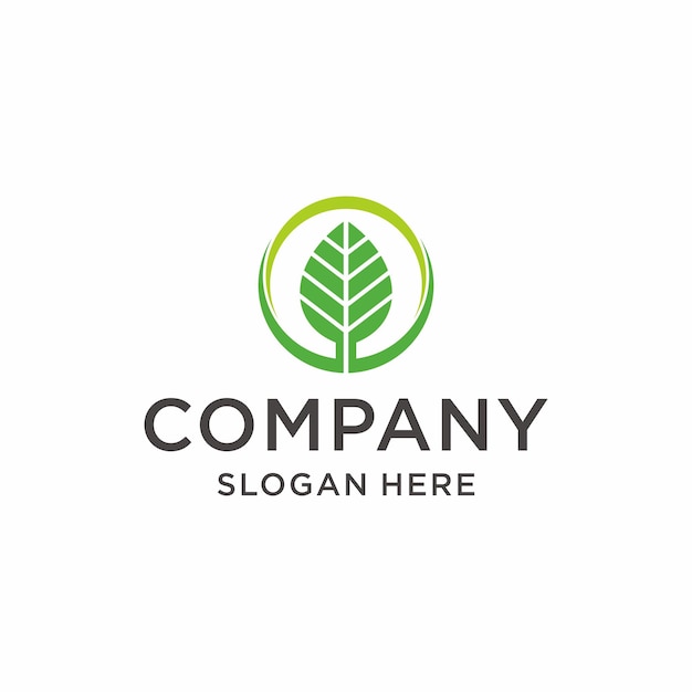 Nature leaf logo design inspiration