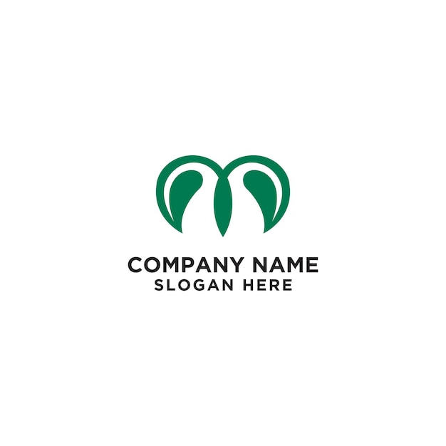 Nature leaf logo icon design template