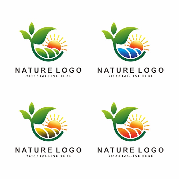 Nature logo design.