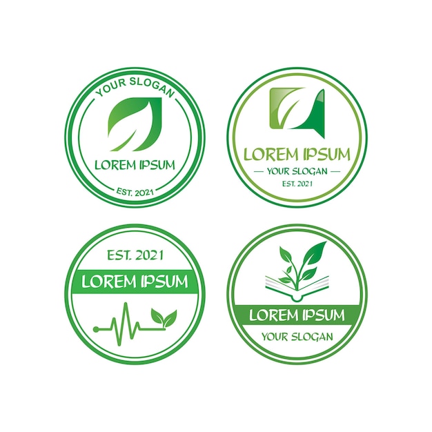 Nature logo environment logo vector