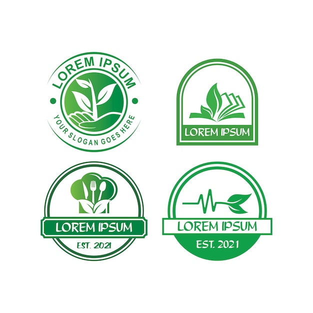 Nature logo environment logo vector