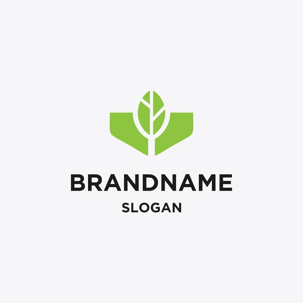 Nature logo template vector illustration design