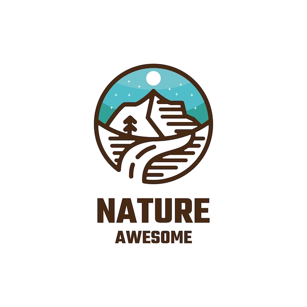 Vector nature logo