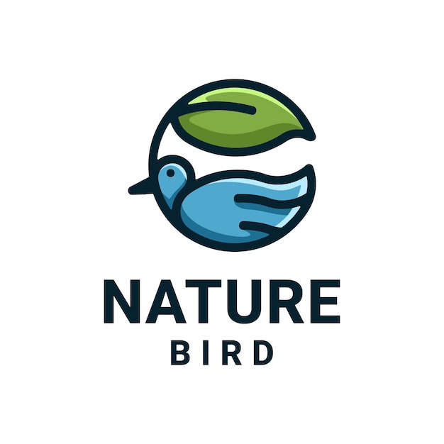 Vettore logo della natura