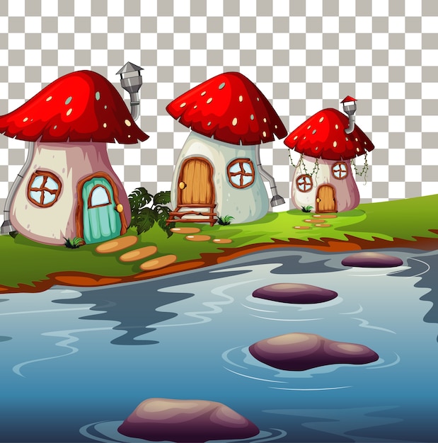 nature outdoor fairy tale theme transparent background