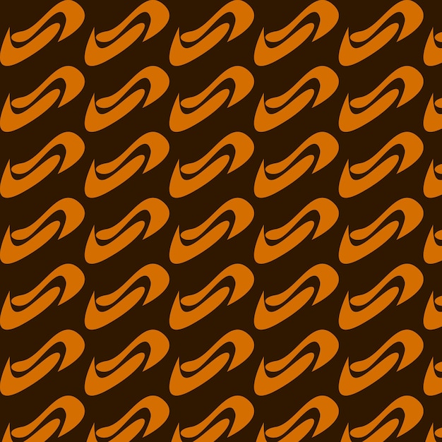 Vector nature's symphony brown pattern abstract design