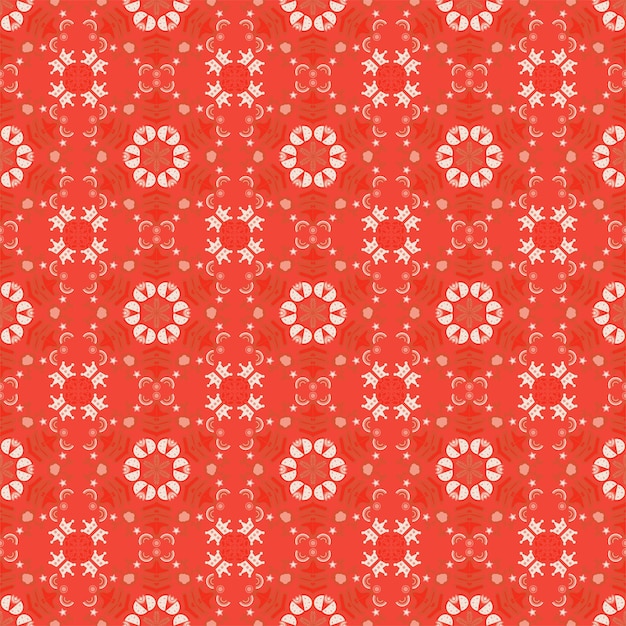 Nature seamless pattern garden floral background damask aboriginal ornament art