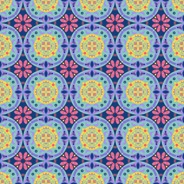 Natura seamless pattern giardino sfondo floreale damasco art