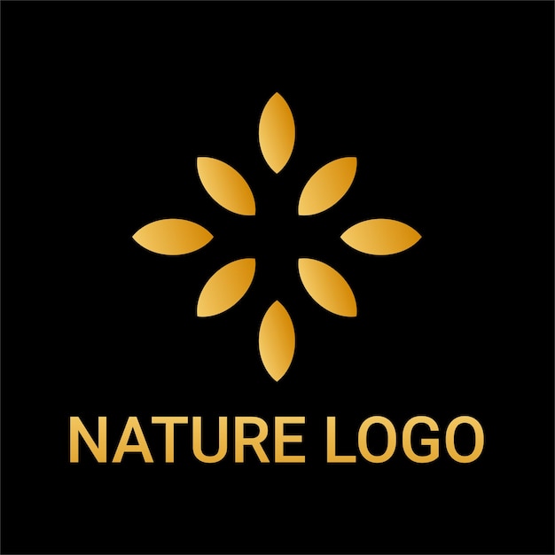 Natuur blad logo