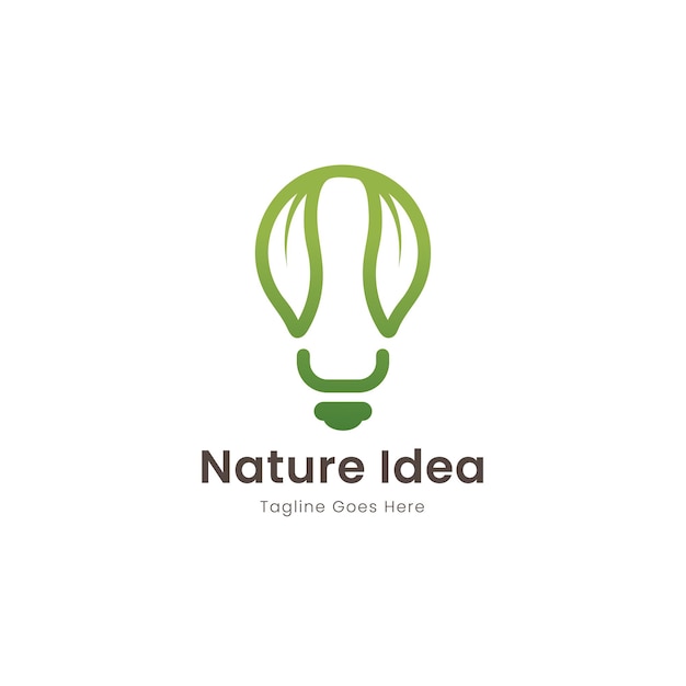 Natuur idee logo