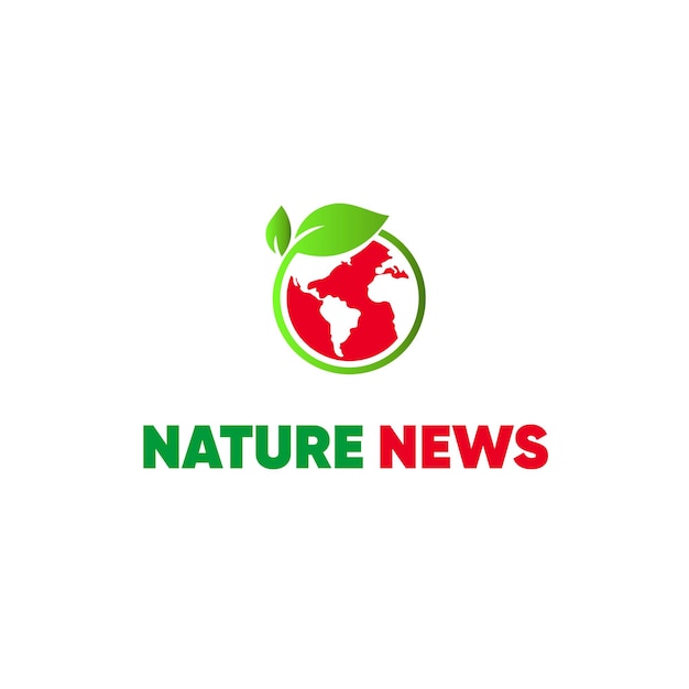 Natuur Logo, Nieuws Logo, Natuur Update Logo