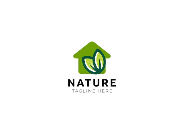 natuur logo ontwerpsjabloon