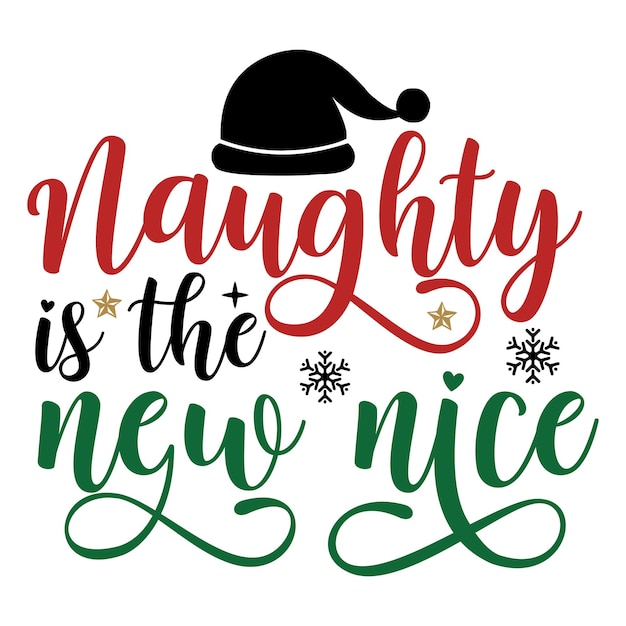 Naughty is the new nice SVG