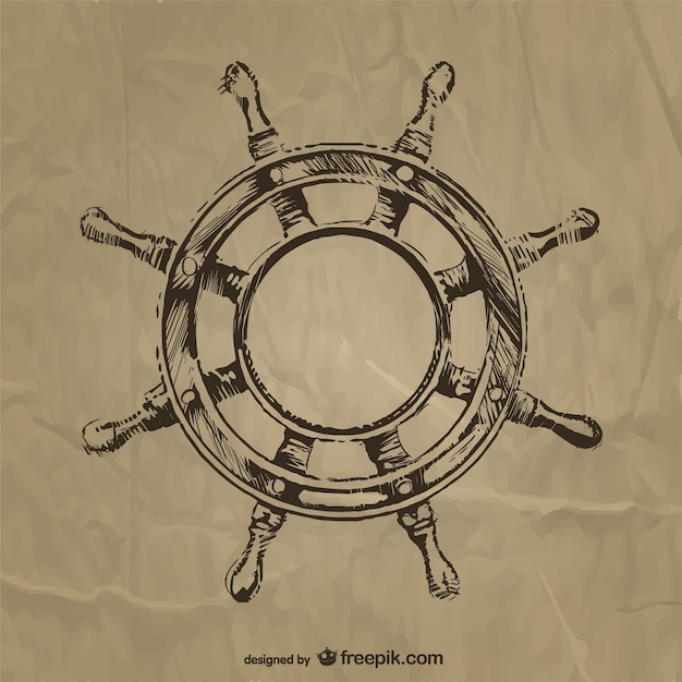 nautic steering wheel