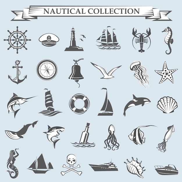 Nautical elements collection