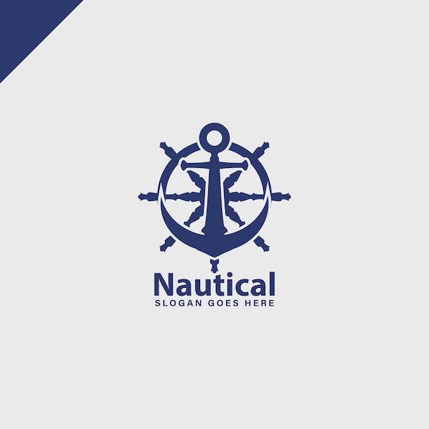 nautische zeeman logonavy mariene logo sticker