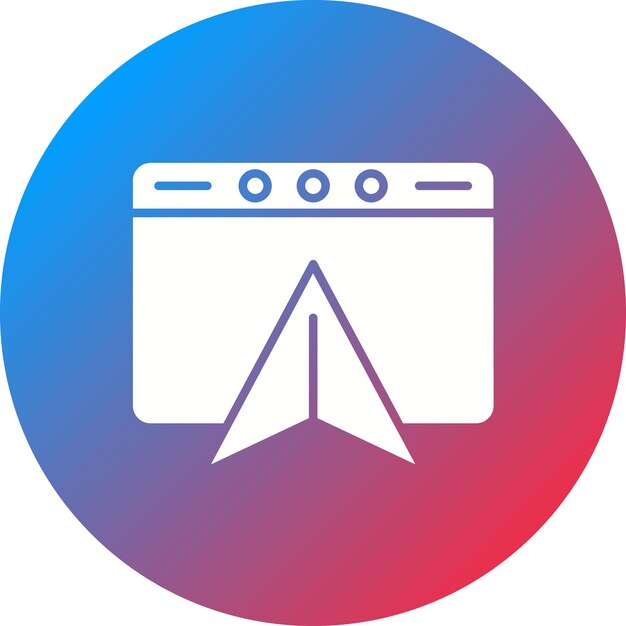ナビゲーションアイコンのベクトル画像をUXとUIに使用できます