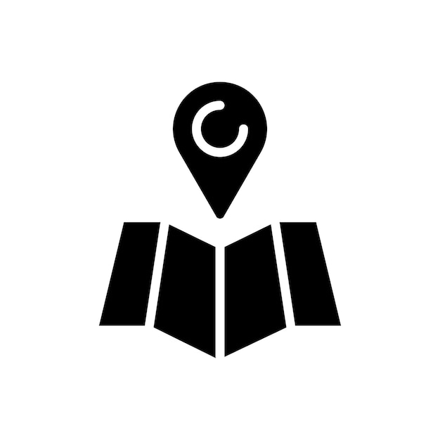 Navigation Road Trip Icon set 3d Travel city Карта расстояния и приключения Векторный символ в черном заполненный и очерченный стиль Путешествие Местоположение Пин-знак