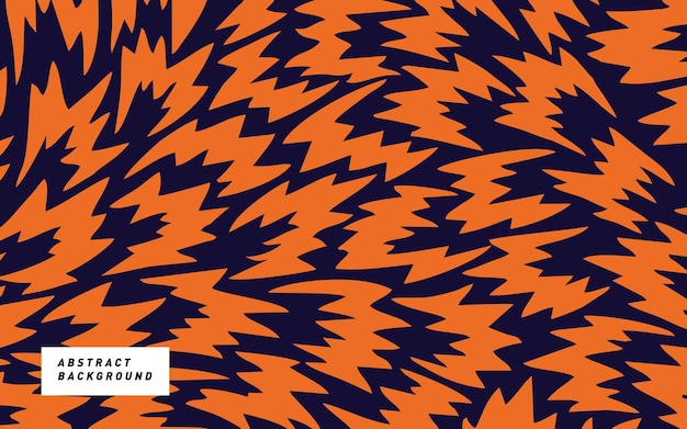 navy and orange irragullar pattern vector