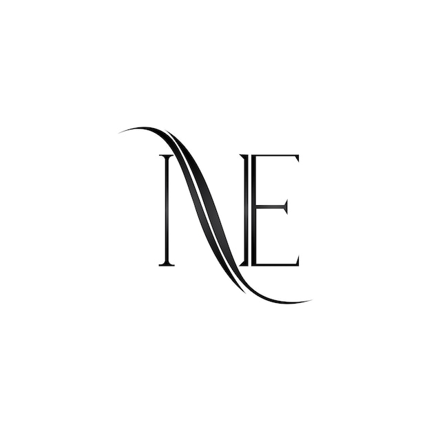 NE logo design