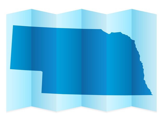 Nebraska map