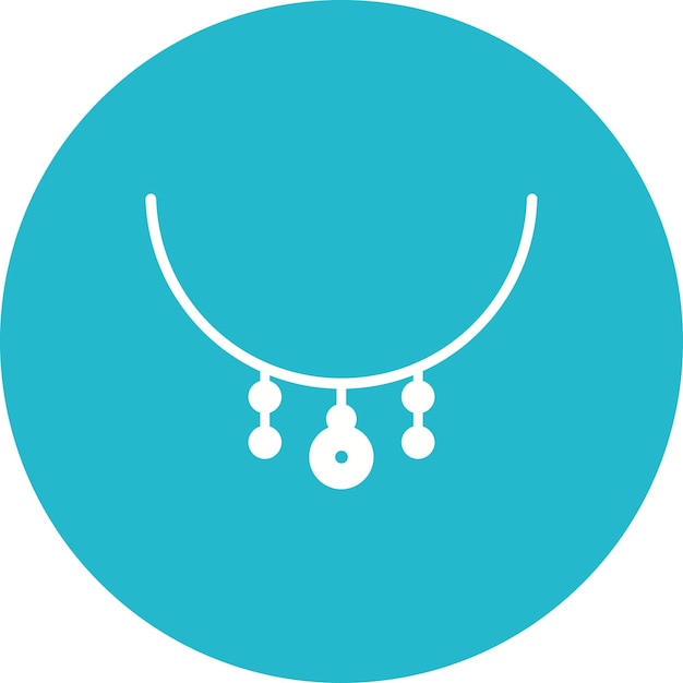 Vector necklace icon vector image can be used for mall