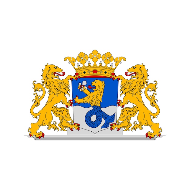 Nederlands wapen flevoland heraldiek embleem