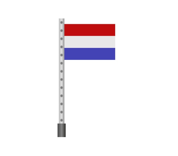 Vector nederlandse vlag