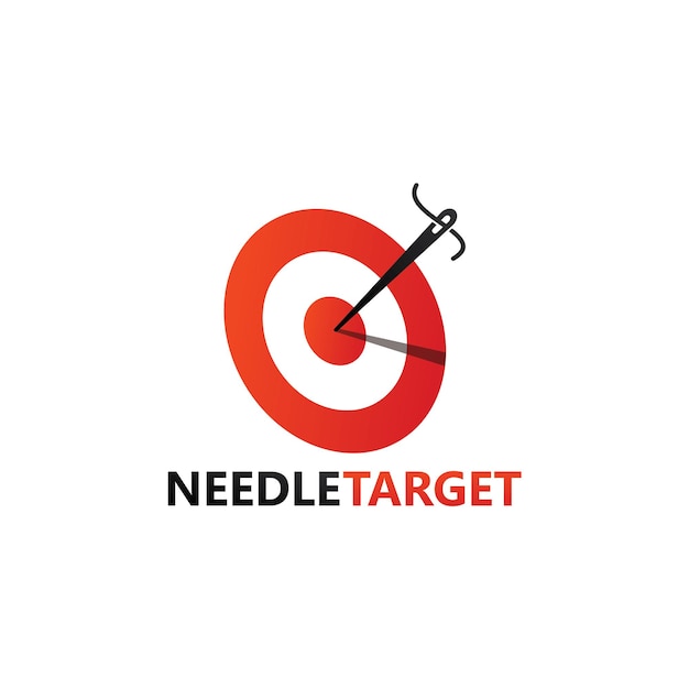 Ago target logo template design vector