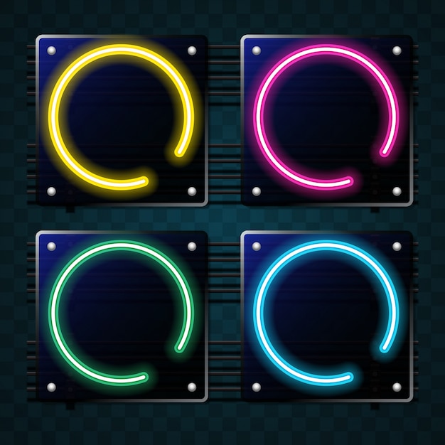 Neon banner