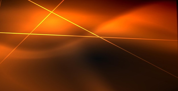neon color abstract lines