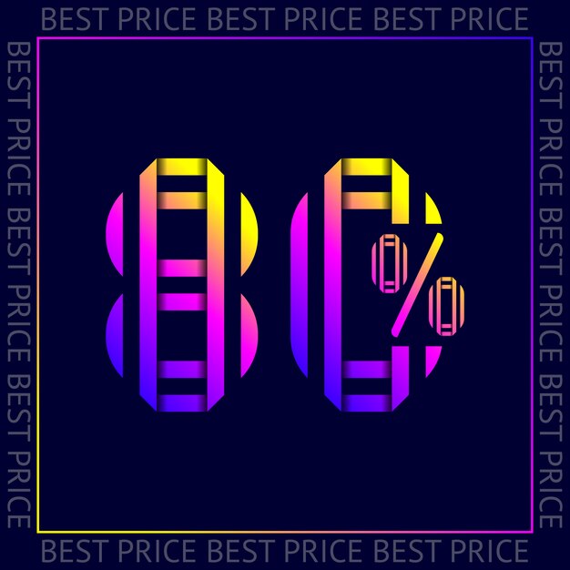 Vector neon discount illustration