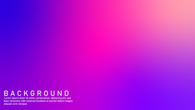 Neon gradient abstract background