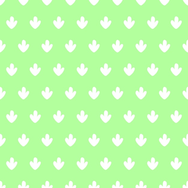 Vector neon green seamless pattern with white cactus