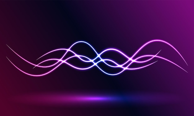 neon light abstract background