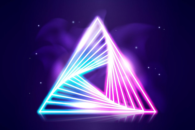 Neon lights background style