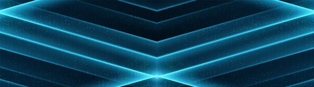 Neon Line Technology BackgroundHitech Digital and network Concept
