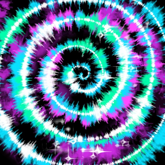 Neon pink blue tie dye background