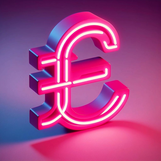 a neon sign that says euro on it