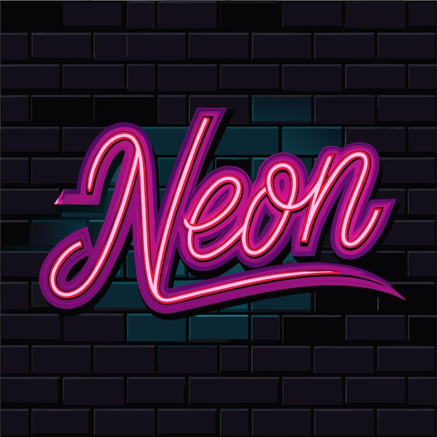 Layer styles neon images free download on freepik