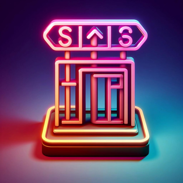 A neon sign that saysxon it