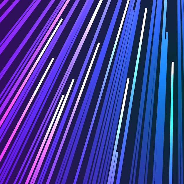 Neon speed line vector background stripe effect