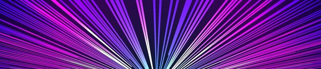 Neon speed line vector background stripe effect