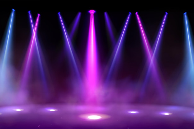 ネオンテクノロジー 抽象的な背景