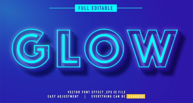 Neon text effect that can be edited easily letters are bright and attractive you can use it for titles quotes promotional design elements and much more